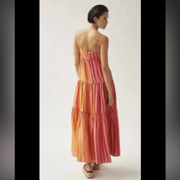 Farm Rio x Anthropologie Striped Maxi Dress - Picture 4 of 9